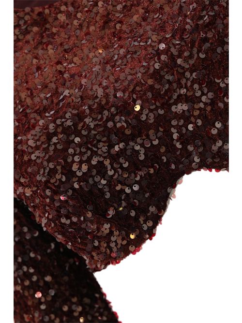 Top in paillettes Merlot Elisabetta Franchi | TO04657E2EA4